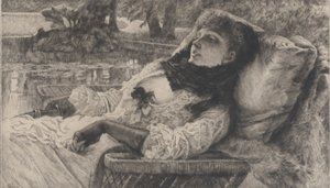 Zomeravond, 1881 door James Tissot