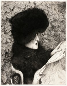 De krant door James Tissot