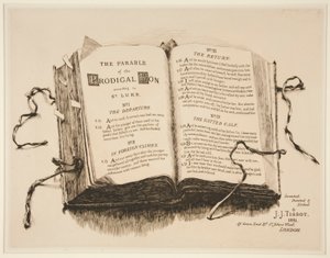 De gelijkenis van de Verloren Zoon - Frontispice door James Tissot