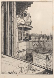 Trafalgar Tavern, Greenwich, 1878 door James Tissot