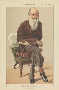 Vanity Fair Mannen van de Dag, Nr. 33, Natuurlijke Selectie door James Tissot