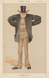 Vanity Fair: Staatsman, Nr. 128 "Newcastle-on-Tyne" door James Tissot