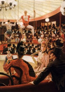 Vrouwen van Parijs: De Circus Minnares door James Tissot