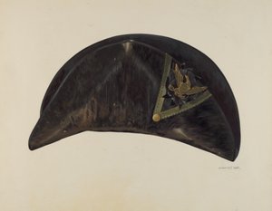 Militaire hoed door James Vail