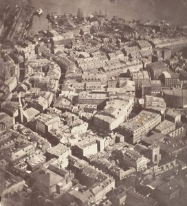 Boston, zoals de Adelaar en de Wilde Gans het Zien, 1860