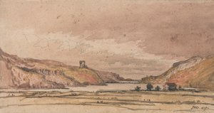 Dolbadarn Kasteel door James Ward