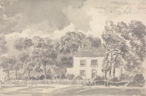 Huis tussen bomen door James Ward