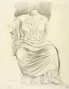 Studie van beeldhouwwerk: van de Elgin Marbles