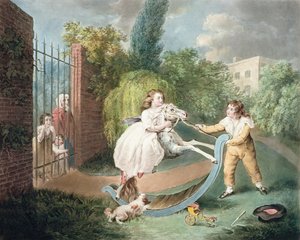 Het Hobbelpaard, ca. 1793 door James Ward