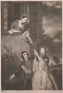 Charles James Fox, met Lady Sarah Lenox en Lady Susan Strangways