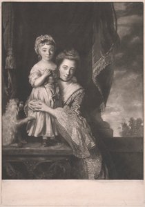 Margaret Georgiana, Vrouwe van Spencer en haar dochter