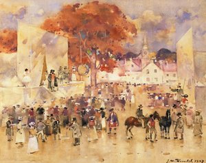 Schotse Kermis, 1907 door James Watterston Herald