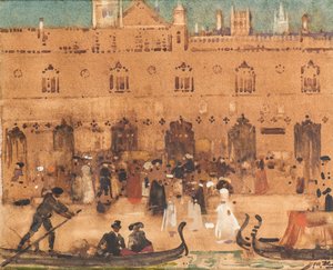 Venetiaans Tafereel door James Watterston Herald