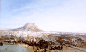 Uitzicht op Cartegena, Oostkust van Spanje