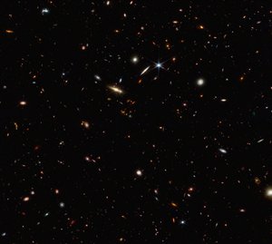 ASPIRE Kosmisch Filament (NIRCam Kompasbeeld)