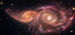 Hubble onderzoekt sterrenstelselpaar