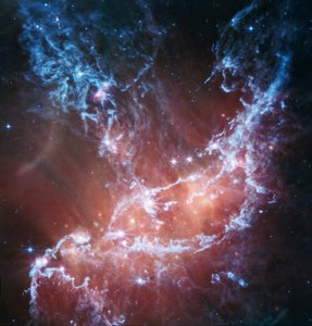 NGC 346 (MIRI Beeld)