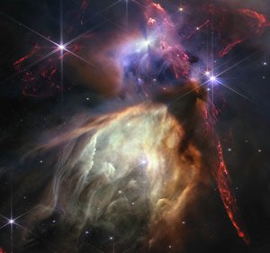 Rho Ophiuchi (NIRCam Beeld)