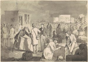 Douanehuisje door James Wells Champney