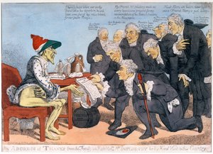 Een dankwoord van de faculteit aan de geachte heer Influenzy voor zijn vriendelijke bezoek aan het land, 1803