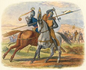 Bruce doodt Sir Henry Bohun, 1314 1864 door James William Edmund Doyle