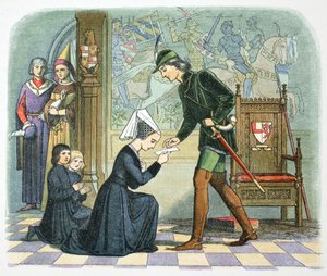 Edward IV van Engeland en Lady Elizabeth Grey, 1464