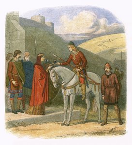 Edward vermoord in Corfe door James William Edmund Doyle