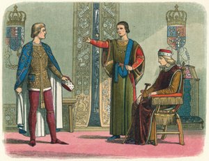 Hendrik VI en de hertogen van York en Somerset, 1450 1864 door James William Edmund Doyle