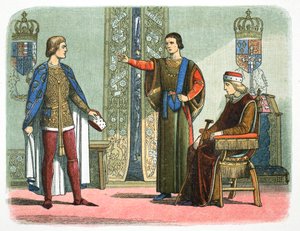 Hendrik VI van Engeland en de hertogen van York en Somerset, 1450 1864 door James William Edmund Doyle