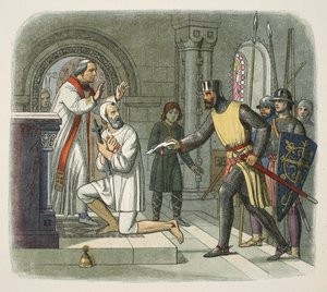 Hubert uit het heiligdom gehaald in Boisars, 1232, uit 