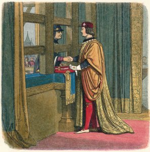 Ontmoeting van Edward IV en Louis XI in Pecquigny, 1475