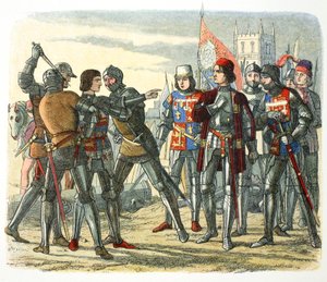 Moord op Prins Edward na zijn gevangenneming door Koning Edward IV, 1471, 1864