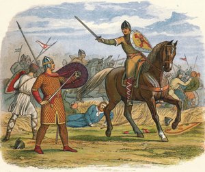 Robert gevangen genomen door de klerk Baudri, 1106 door James William Edmund Doyle
