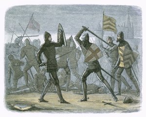 De bevrijding van Calais door James William Edmund Doyle