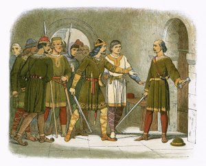William de Breteuil verdedigt de schatkist