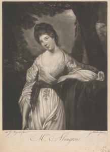 Mevrouw Frances Abington (geboren Barton)