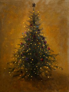 Verlichte kerstboom door James Zamora
