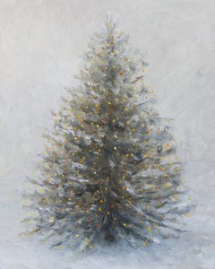 Sneeuwachtige kerstsfeer door James Zamora