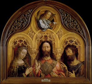 Christus tussen de Maagd Maria en Sint Johannes de Doper