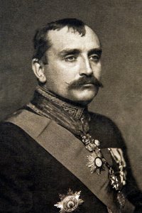 Paul Claudel in consul kostuum 1910 door Jan (studio of) Langhans