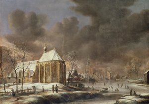 De kerk van Nieukoop