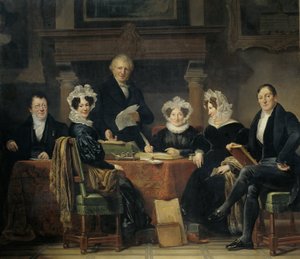 Regenten en regentessen van het leprozenhuis, Amsterdam, 1834-35