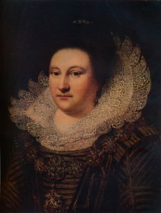 Portret van een dame door Jan Anthonisz van Ravesteyn