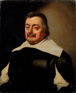 Portret van een Man met Cuirass, 17e eeuw