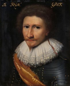 Portret van Johann Conrad von Salm, Waldgrave en Rijngrave van Dhaun