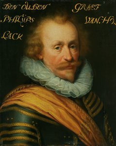 Portret van Philips, Graaf van Hohenlohe zu Langenburg
