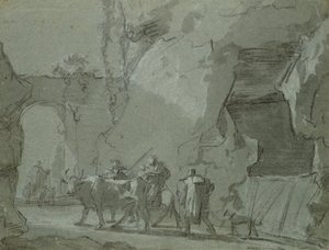 Herders voor een boog, ca. 1650-52