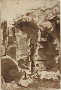 De Ruïnes van het Colosseum