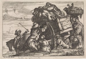 De kar door Jan Baptist de Wael