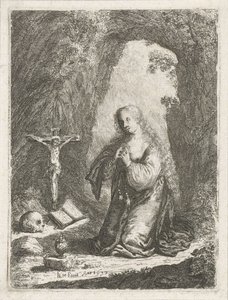 Boetvaardige Maria Magdalena door Jan Barentsz. Muyckens